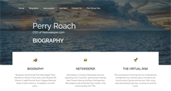Desktop Screenshot of perryroach.com